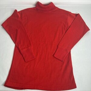 Vintage Healthknit Long Johns Mens M Thermal Turtleneck Knit Long Sleeve 70s USA
